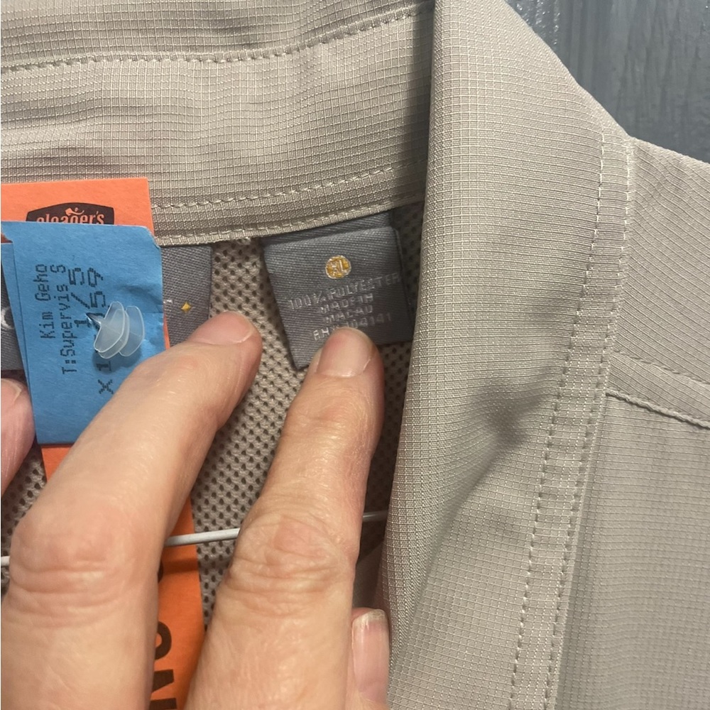 Men's Xl fishing shirt